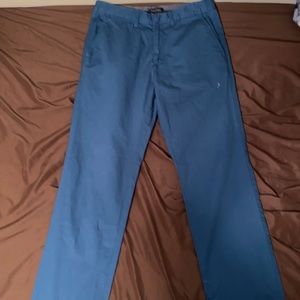 Nautica Twill Clipper Classic Fit pants blue